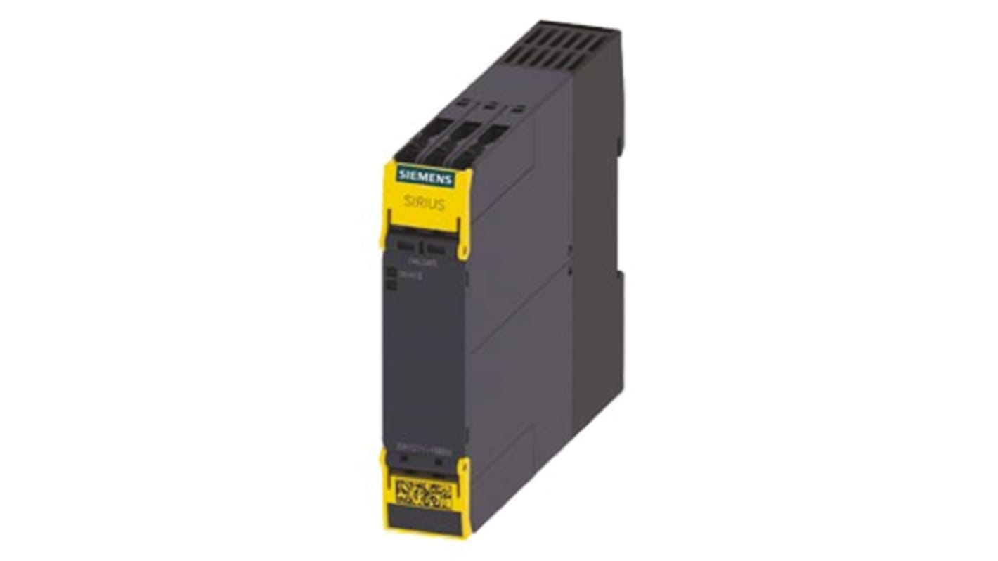 Modulo d'uscita Siemens 3SK1211-1BB00 per espansione sicura circuiti - 4RO, 24V c.a. - Prestazioni ISO 13849-1 e IEC 61508