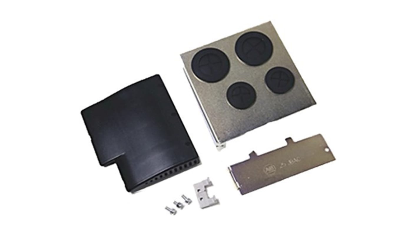 Allen Bradley 25-JBAC, kit NEMA UL tipo 1 per PowerFlex 520, telaio C, progettato per ottimizzare lo spazio sul pannello.