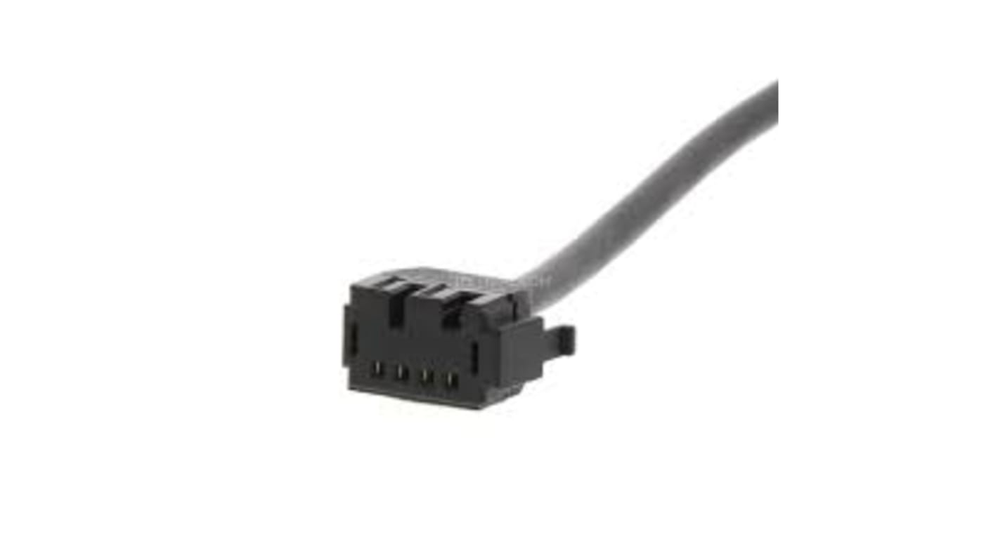 Connettore slave Omron E3X-CN22 per amplificatore digitale fibra ottica, cavo 2m, grado di protezione IP50.