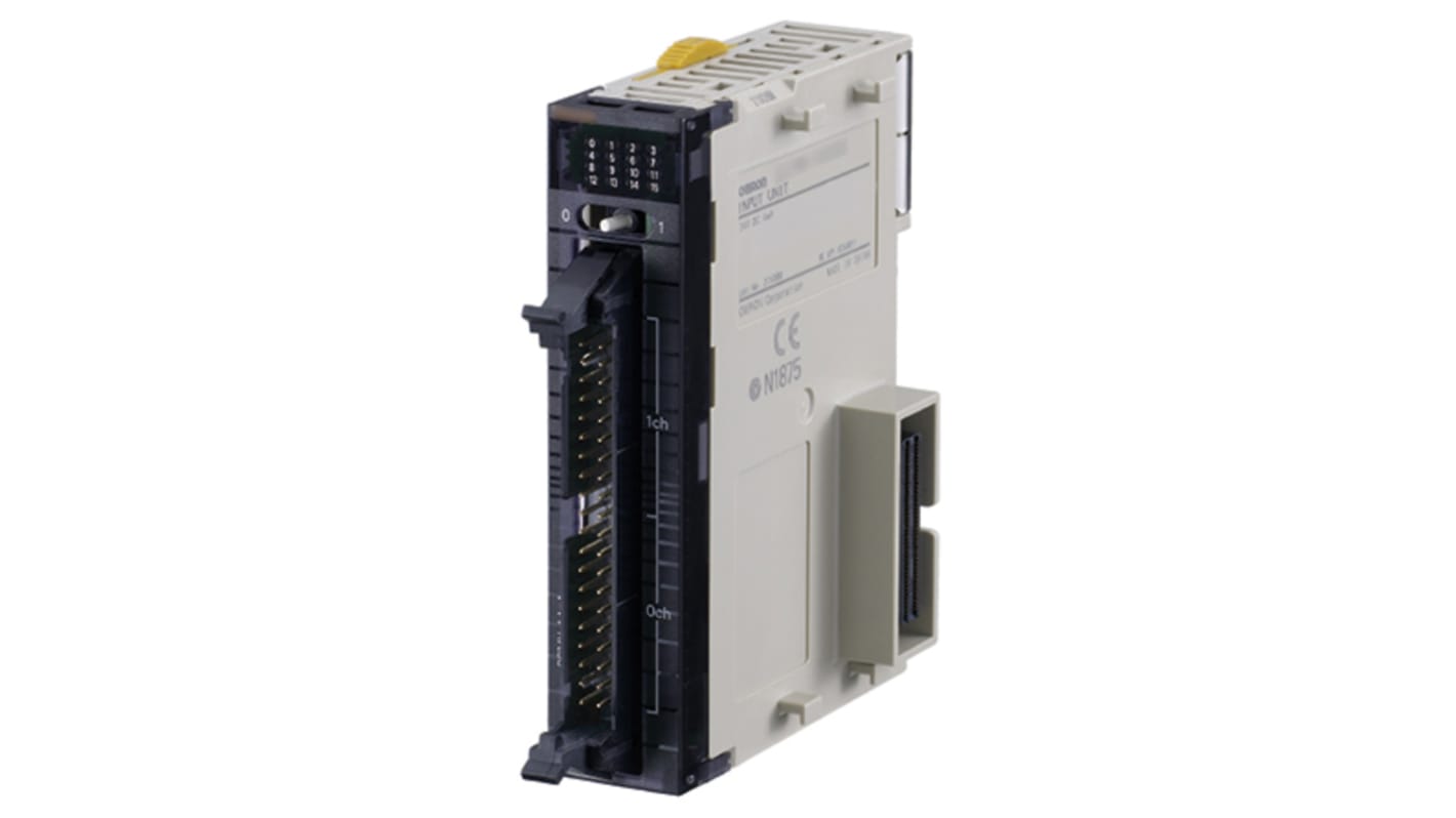 Omron CJ1WID232CHN, CPU PLC con 32 ingressi e 32 I/O, alimentazione 24 V c.c., montaggio a pannello.