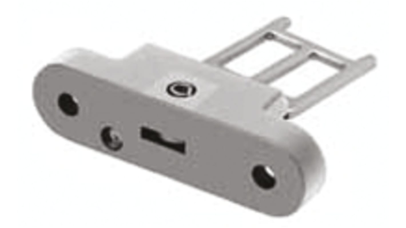 Attuatore D4SL di Omron per interruttore di sicurezza, 24 V c.c., forza di tenuta 1300 N, cablaggio a morsettiera.