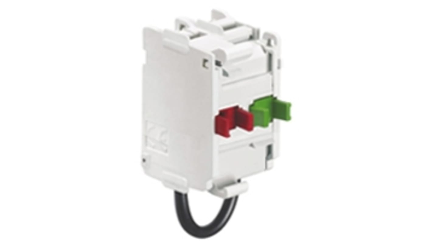 Blocco contatti Lovato LPXC01SM, 1NC, 690 V, terminali a vite, per applicazioni industriali.