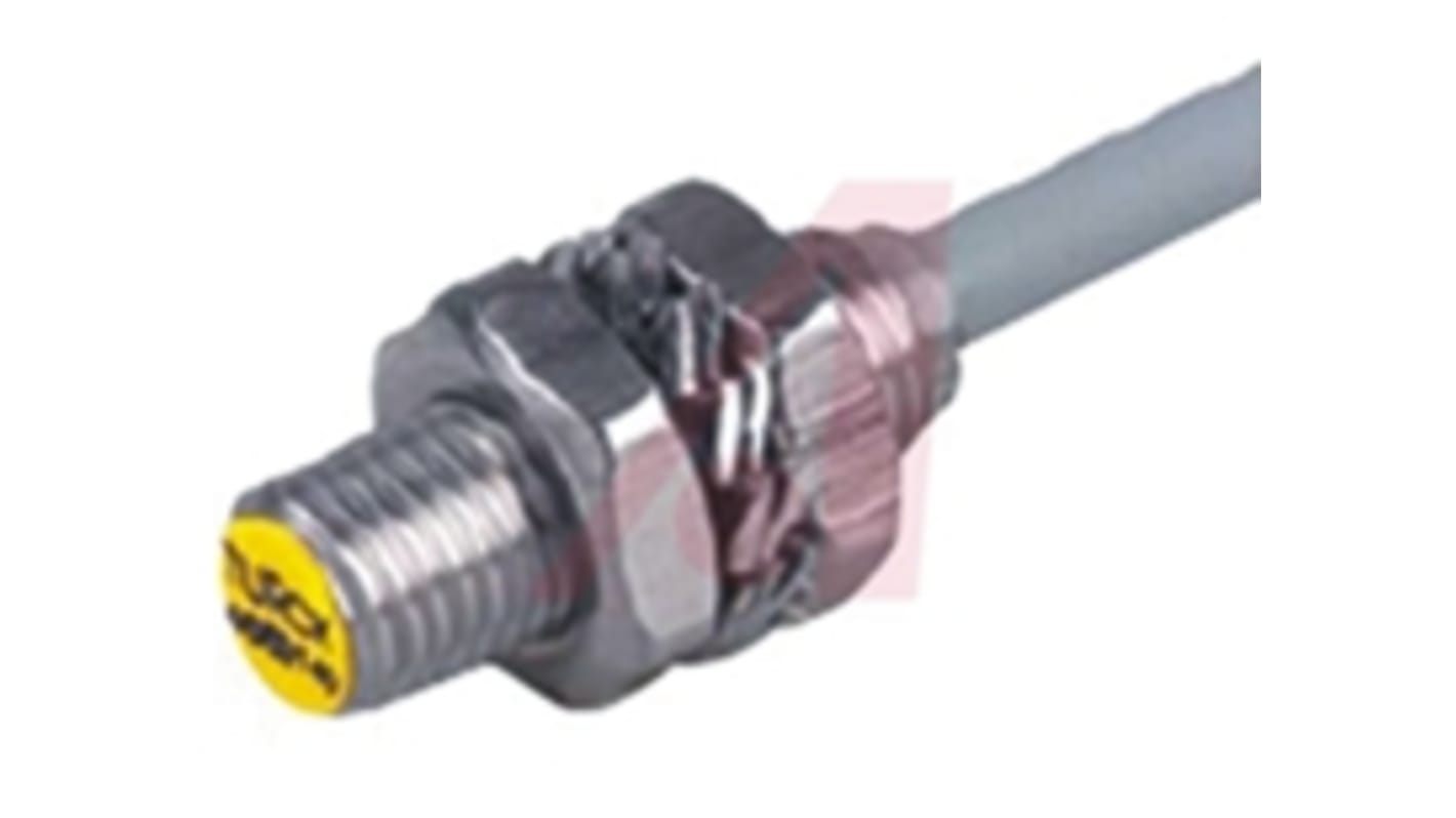 Sensore di prossimità cilindrico M18 Turck Bi2-EG08-AG41X, rilevamento 2 mm, alimentazione 10-55 V c.c., IP67.