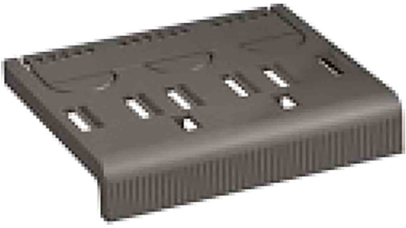 Coperchio ABB XT3 per interruttori Tmax, confezione da 2 pezzi, progettato per isolamento e protezione, montaggio su guida DIN.