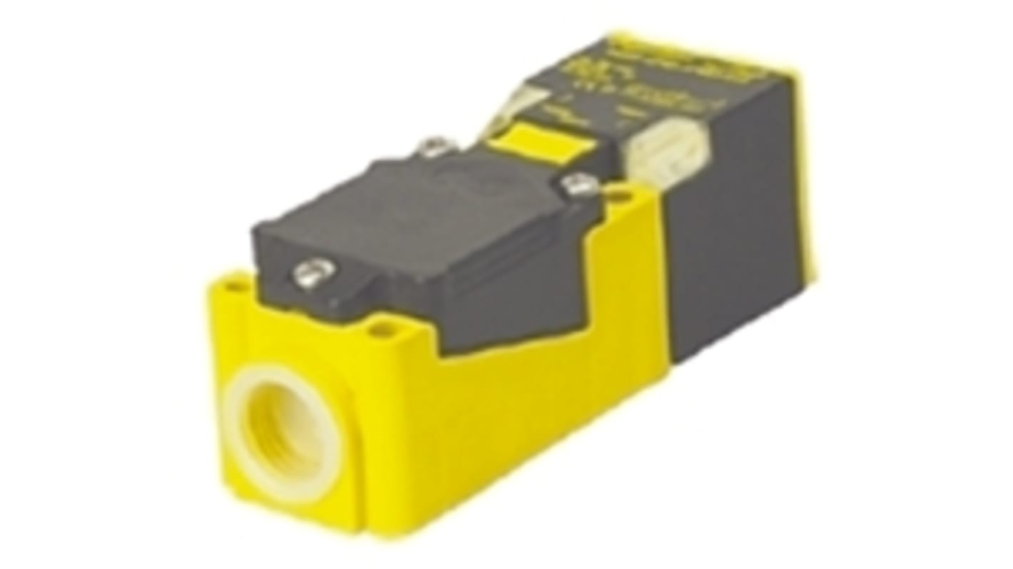 Sensore di prossimità Turck BI15-CP40-FDZ30X2, induttivo, 15 mm, IP67, montaggio a filo, alimentazione 20-250 V.