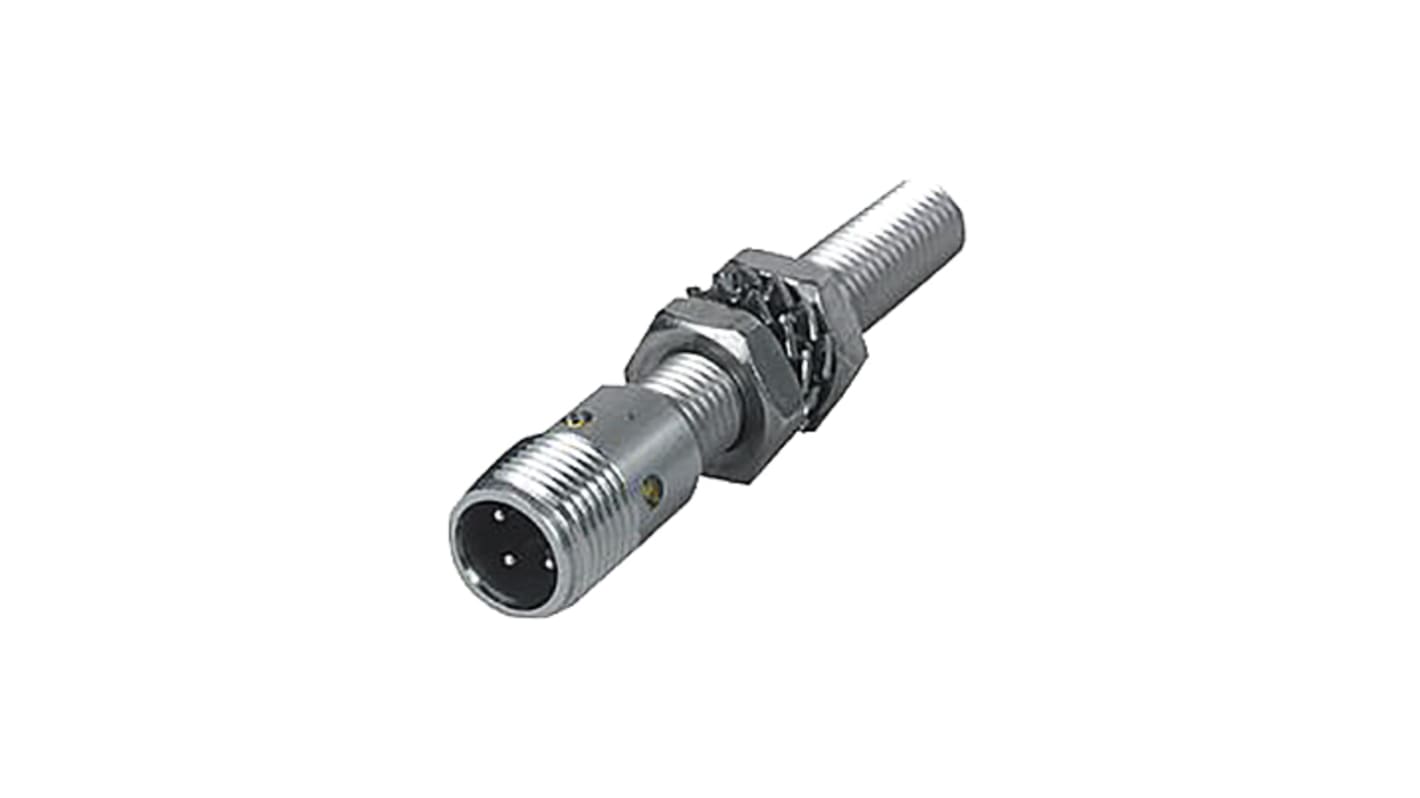 Sensore di prossimità cilindrico PNP Turck Bi2-G12-AP6X-H1141, M12 x 1, rilevamento 2 mm, IP67, -25/+70 °C.