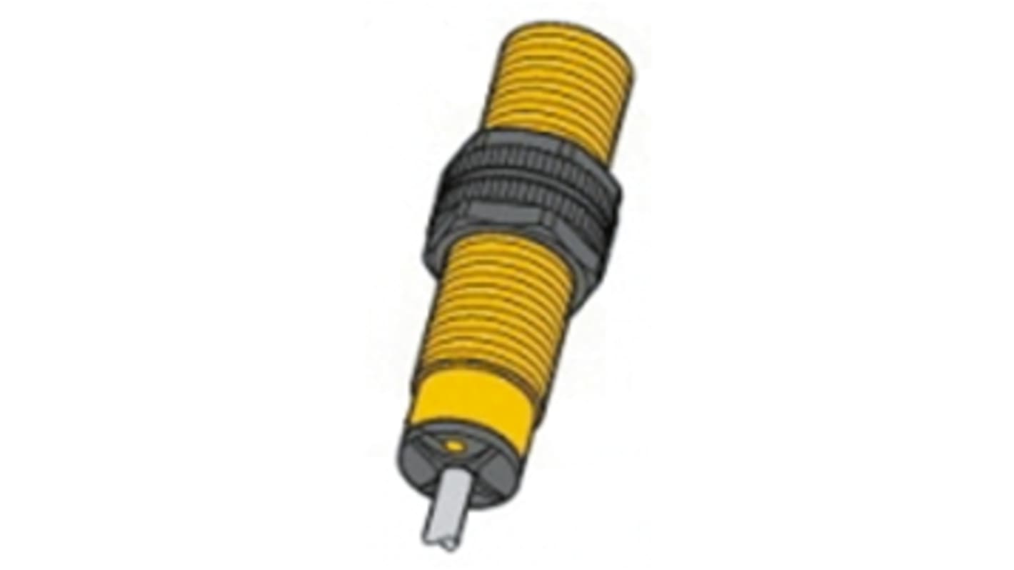 Sensore di prossimità cilindrico PNP M18 Turck NI12U-S18-AP6X, rilevamento 12 mm, IP68, alimentazione 10-30 V c.c.