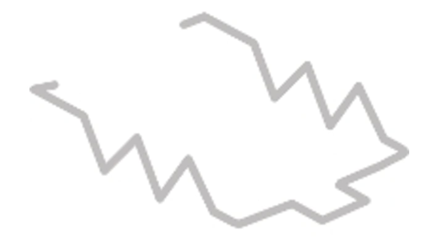 Clip di fissaggio relè Schneider Electric RUZC200 per zoccoli relè serie RXM. Include diodo. Ideale per supporti e accessori relè RXM.