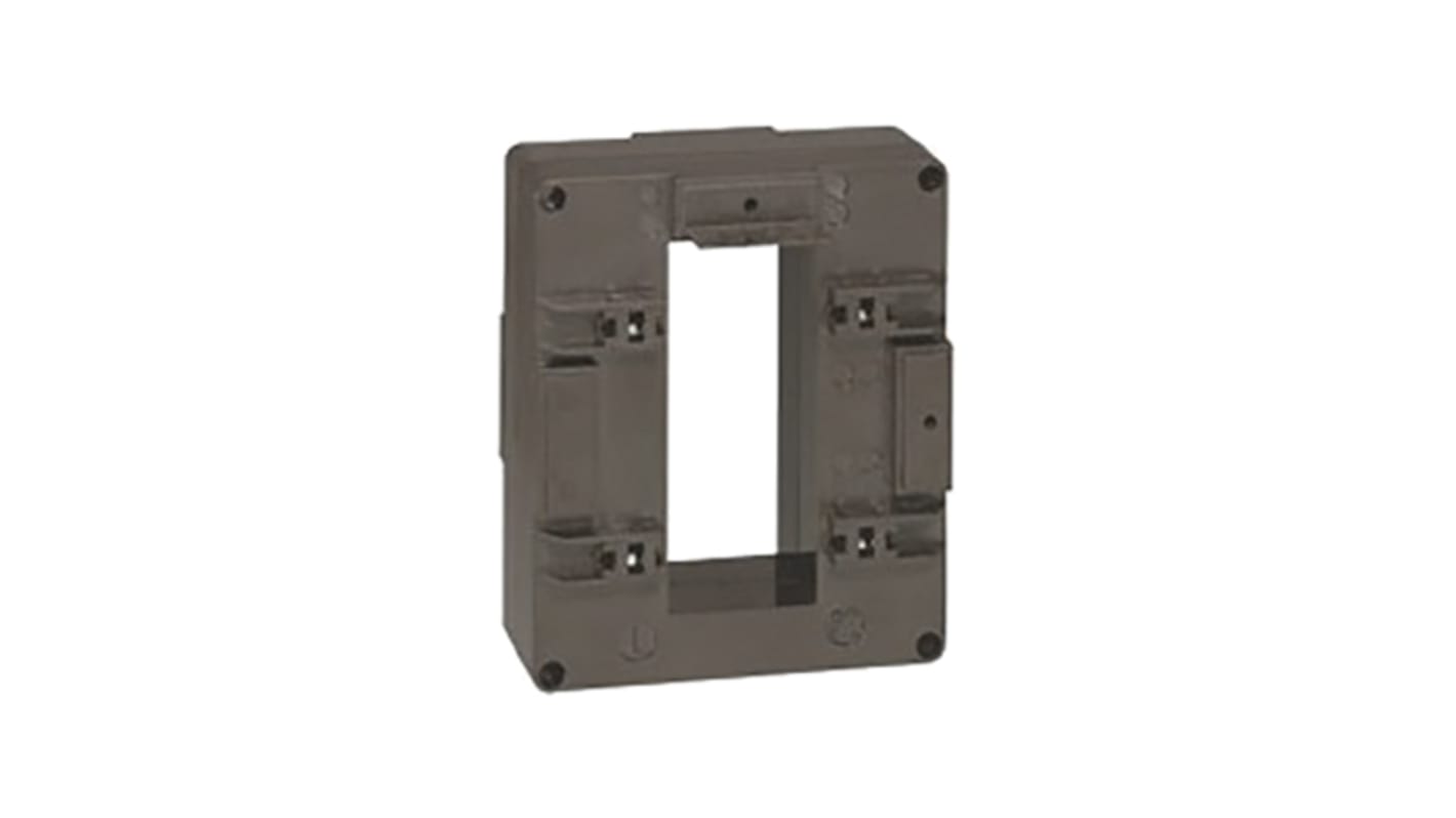 Trasformatore di corrente Legrand 4 121 58, trifase, 400:5 A, montaggio su cavi, dimensioni 135 x 66,5 x 56 mm, protezione IP20.