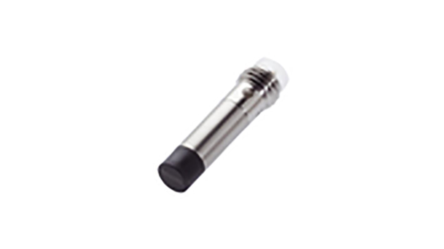 Sensore di prossimità cilindrico BALLUFF BES G06EB-PSC40F-S49G, PNP, M8, rilevamento 4 mm, IP67, acciaio inox, -25/+70 °C.