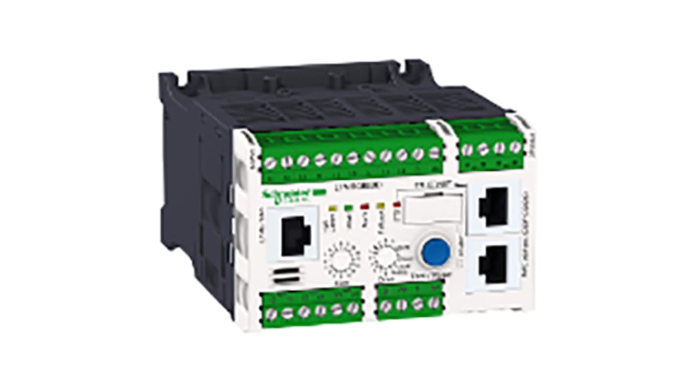 Controller motore Schneider Electric LTMR08EBD, serie TeSys T, montaggio su guida DIN, per il controllo di motori elettrici.