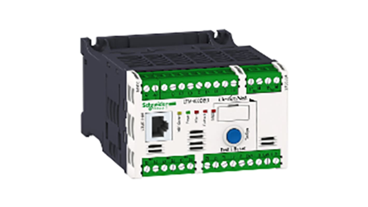 Controller motore Schneider Electric LTMR08DBD, serie TeSys T, montaggio su guida DIN, per il controllo di motori elettrici.