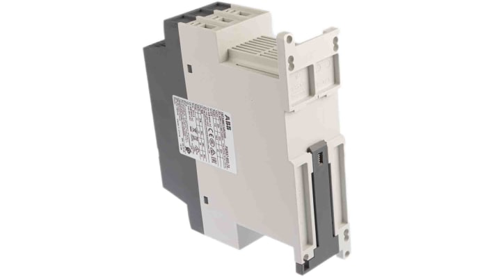 ABB 1SFA896110R7000, avviatore soft-start manuale 3 fasi, potenza 18,5 kW, dimensioni 153 x 54 x 187 mm, grado di protezione IP20.