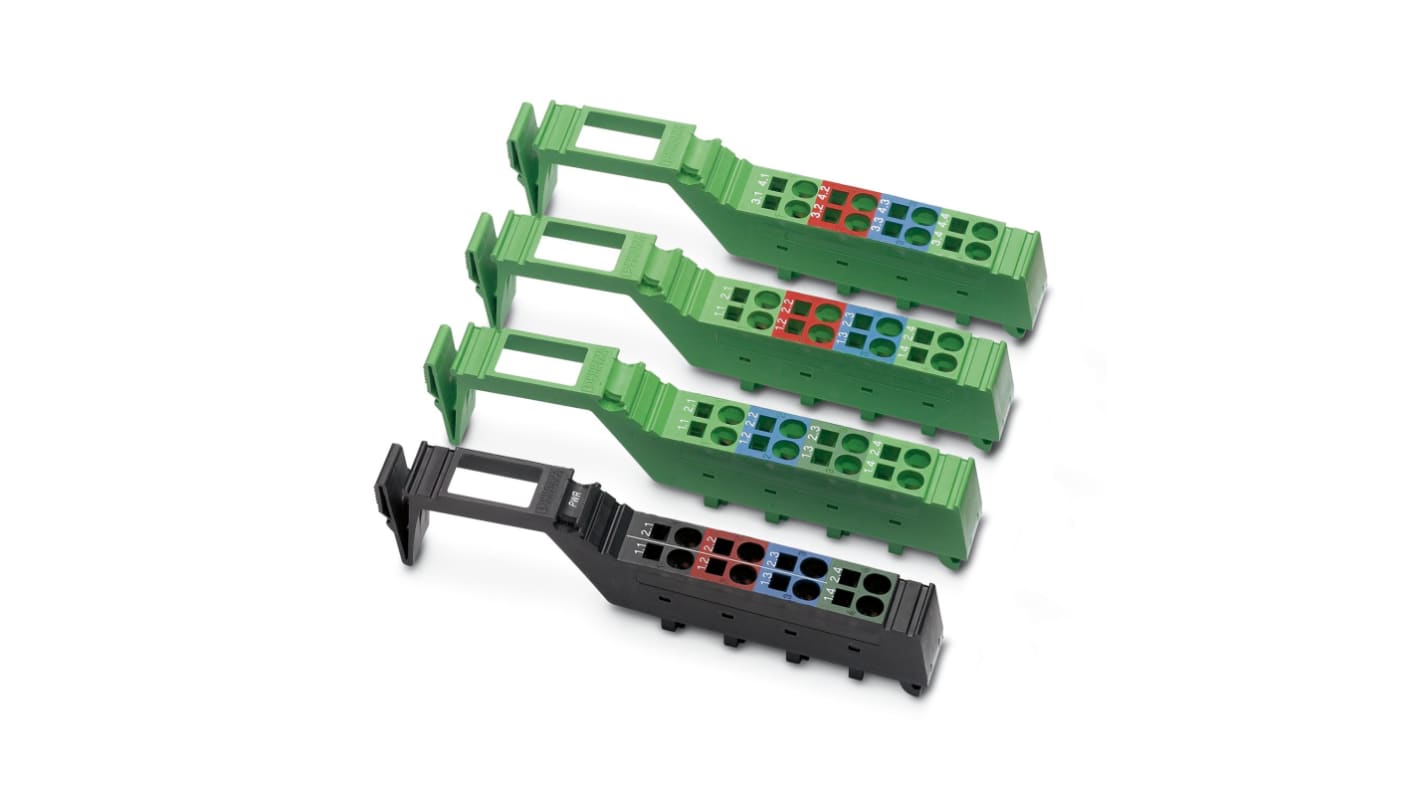 Connettore IL BKDIO-PLSET di Phoenix Contact, per accoppiatori bus in linea, design ecologico e installazione semplice.