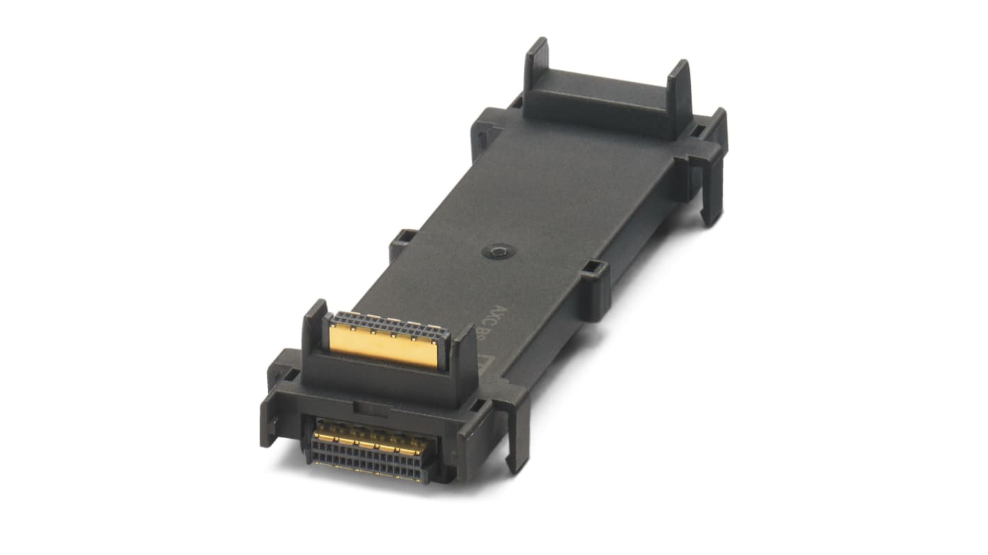 Connettore femmina Phoenix Contact 2701582, serie AXC BS, per moduli Axiocontrol, montaggio su guida DIN, conforme RoHS.