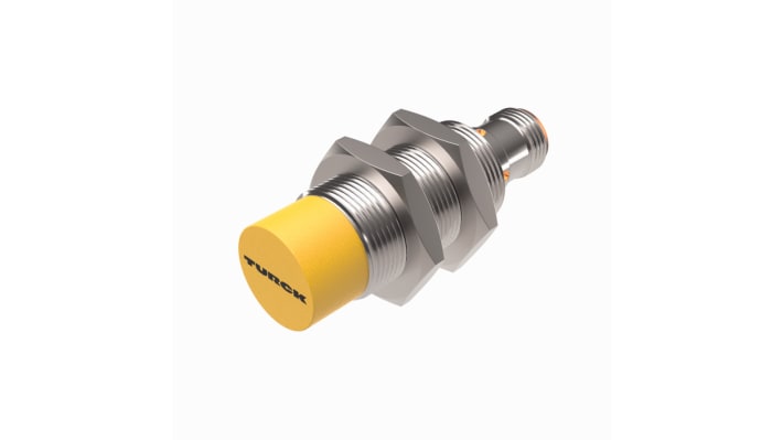 Sensore di prossimità cilindrico PNP Turck NI15U-M18-AP6X-H1141, M18, rilevamento 15 mm, IP68, alimentazione 10-30 V c.c.