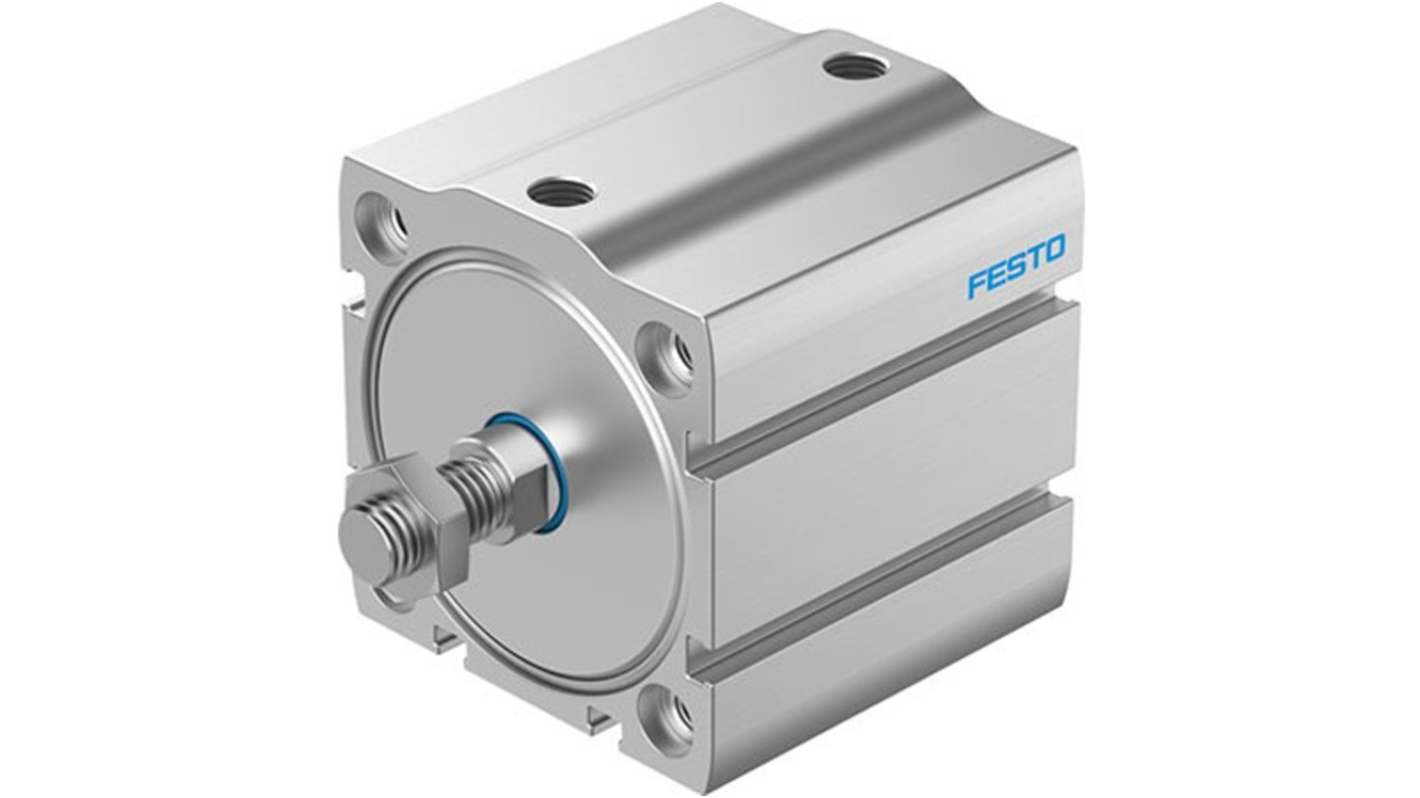 Cilindro pneumatico Festo ADN-S-63-25-A-P-A-F1A, doppio effetto, foro 63 mm, corsa 25 mm, montaggio flessibile, resistenza alla corrosione.
