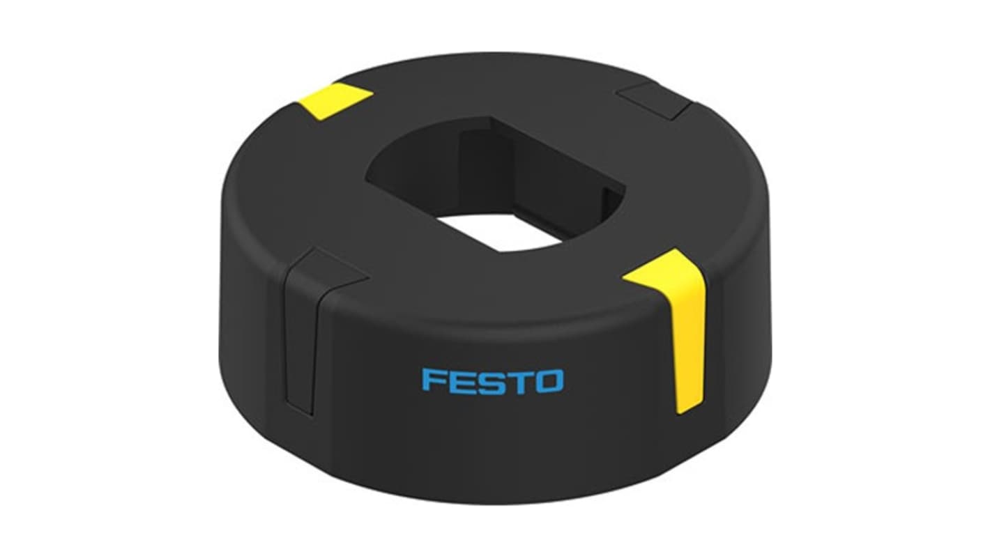 Festo SASF-F9-DE-31-A30, sensore per cilindro pneumatico, diametro 70 mm, altezza 25 mm, alloggiamento in POM.