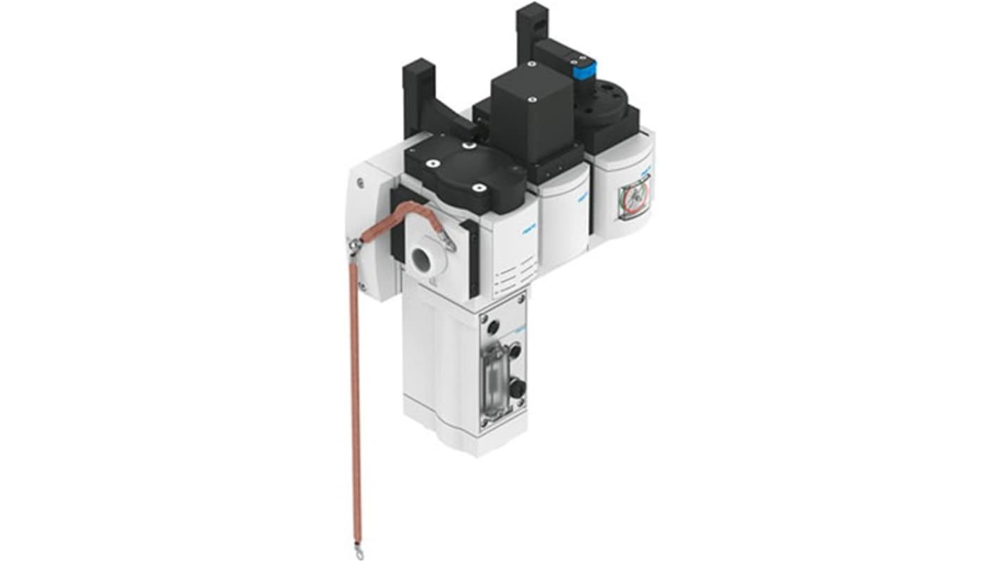 Regolatore di vuoto Festo MSE6-C2M-5000, attacco G 1/2, portata 7000 L/min, progettato per applicazioni pneumatiche.