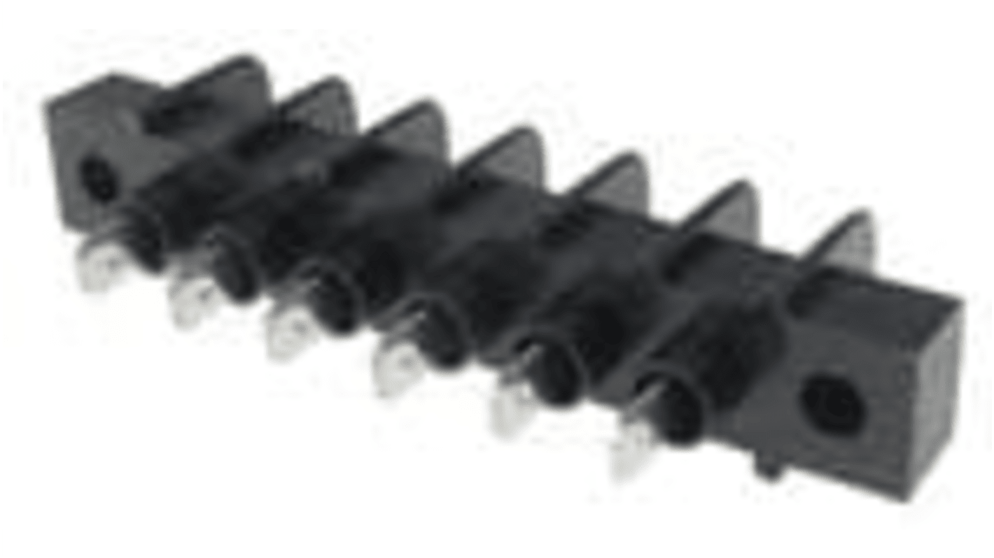 Molex 38721-6706, barretta con 6 contatti a passo 9.53 mm, progettata per installazione semplice e durata in ambienti industriali.