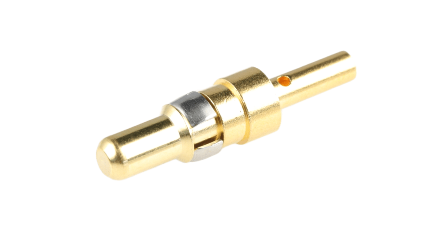 Molex Morsetto a crimpare maschio per connettore di alimentazione, corrente 16A, tensione 1000 V CA, compatibile con fili 16-18 AWG.