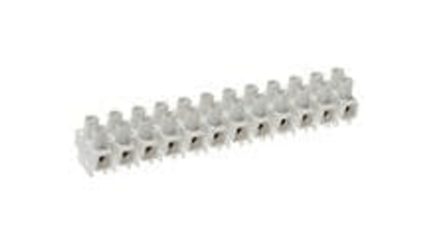 Molex 39100-2006, morsettiera verticale a 6 contatti, passo 10 mm, corrente 30 A, tensione 600 V, in acciaio inox e nylon.