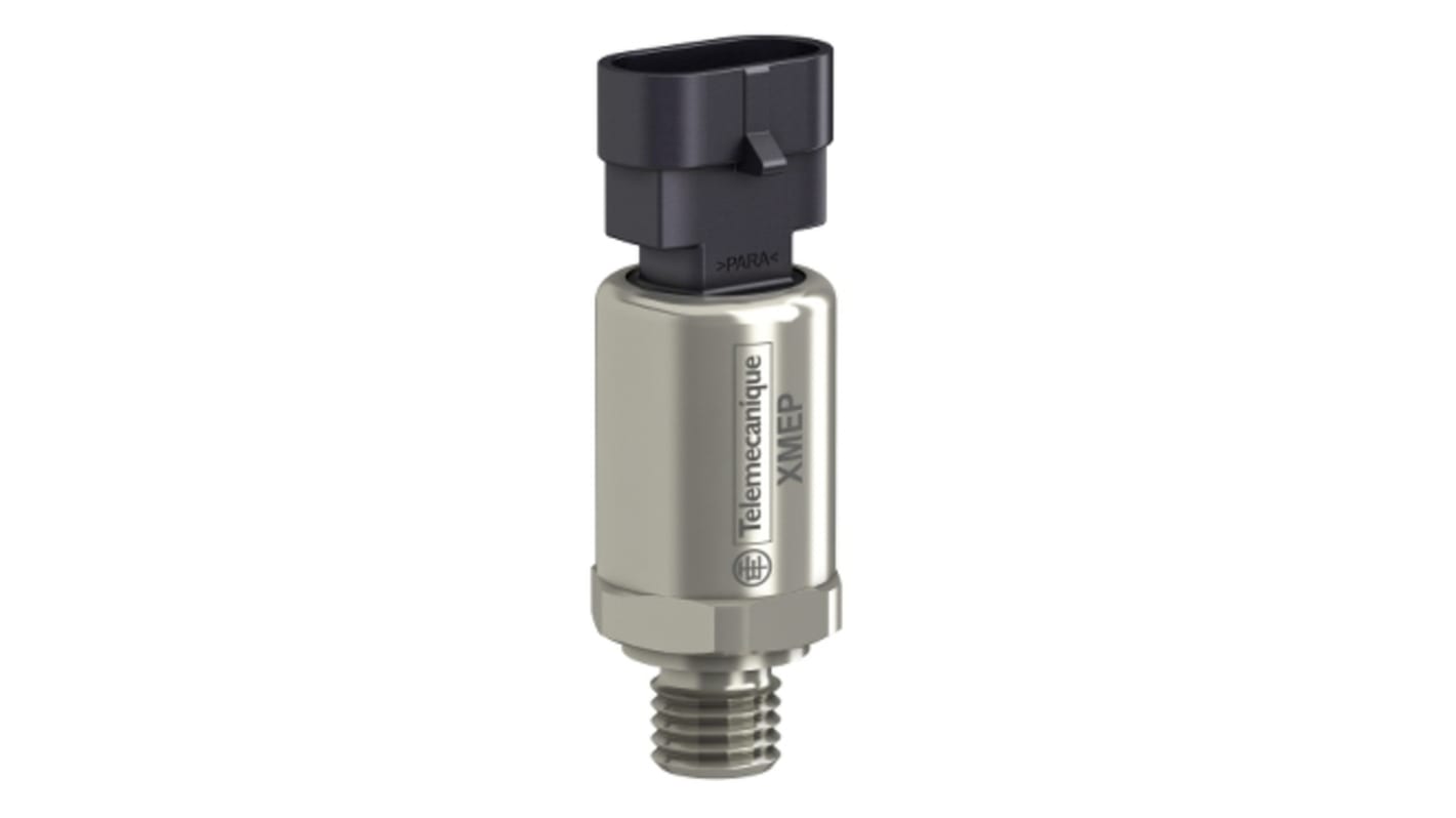 Sensore di pressione differenziale Telemecanique Sensors XMEP600BV71F, 1500 bar, uscita 0-10 V, IP65/IP67, -40/+100 °C.