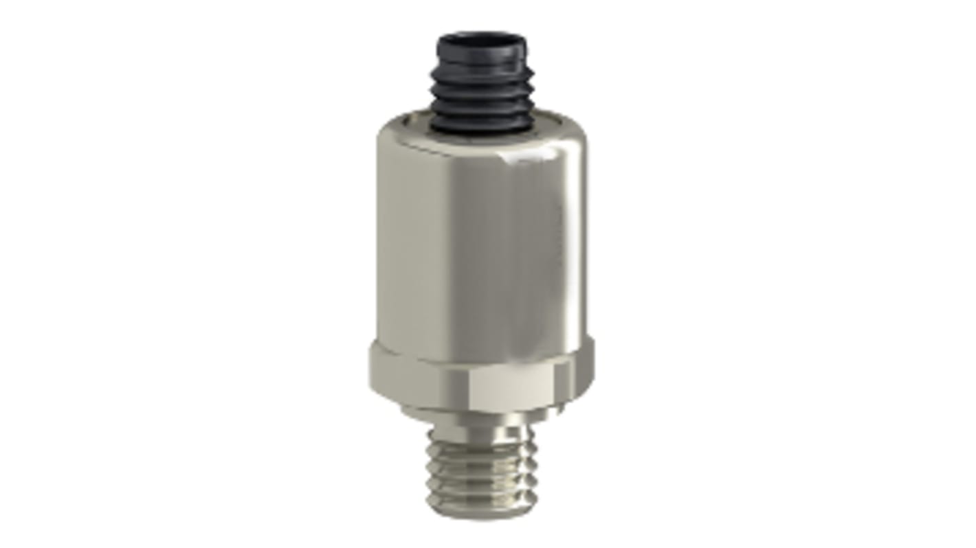 Pressostato differenziale Telemecanique Sensors XMLP010BD21F, corpo in acciaio inox, uscita 4-20 mA, montaggio su filettatura.