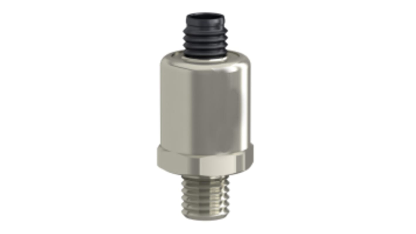 Pressostato differenziale Telemecanique Sensors XMLP100PD230, corpo in acciaio inox, uscita 4-20 mA, montaggio su filettatura.