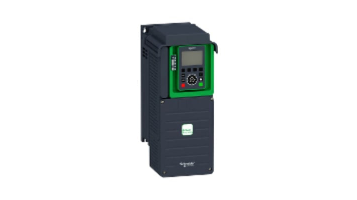 Inverter Schneider Electric ATV930U75N4T 7,5 kW 400V 3 fasi 0,1-599Hz con EcoStruxure machine advisor. Ideale per processi industriali, controllo avanzato e integrazione Ethernet.