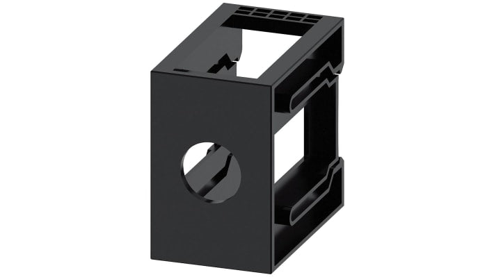 Adattatore Siemens 3SU1900-0KH80-0AA0 per guida di montaggio standard, colore nero, compatibile con la serie SIRIUS ACT.