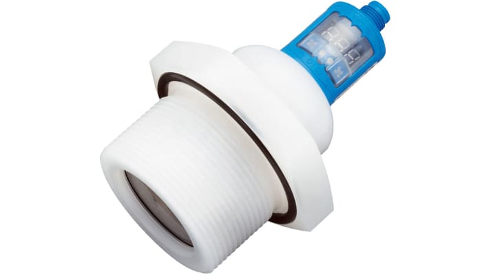 Sensore di livello a ultrasuoni Sick UP56-214178, montaggio G2, intervallo di misurazione fino a 3,4 m, uscita 0-10 V, 4-20 mA.