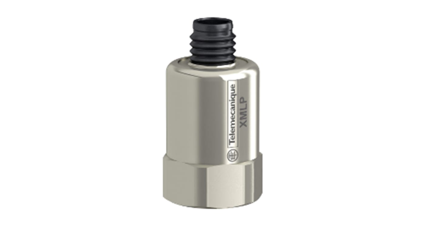 Pressostato analogico Telemecanique Sensors XMLP016BD290, 16 bar max, uscita 4-20 mA, custodia in acciaio INOX, IP65/IP67/IP69K.