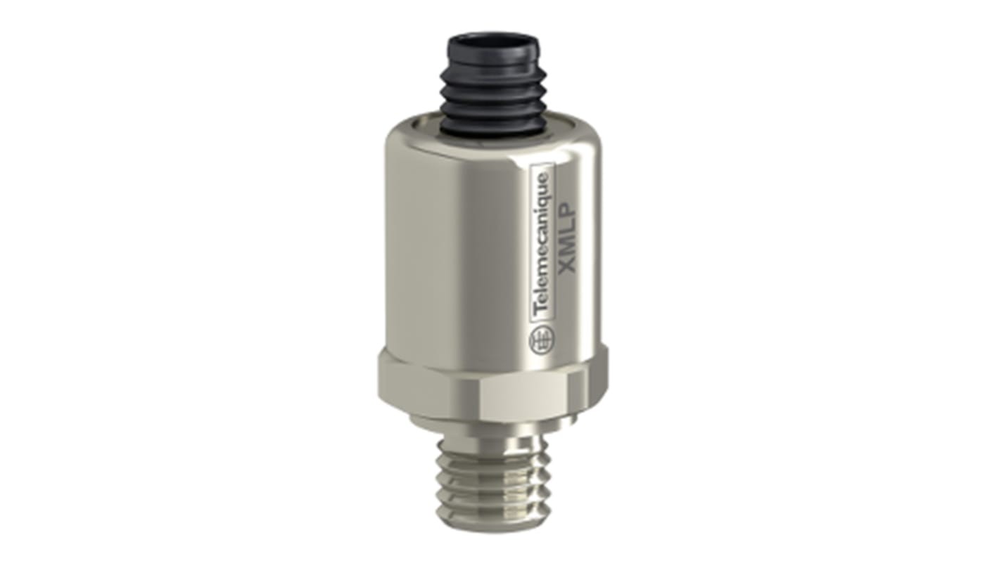 Pressostato analogico Telemecanique Sensors XMLP025BD11F, max 25 bar, uscita 0,5-4,5 V, montaggio su filettatura, IP65/IP67/IP69K.