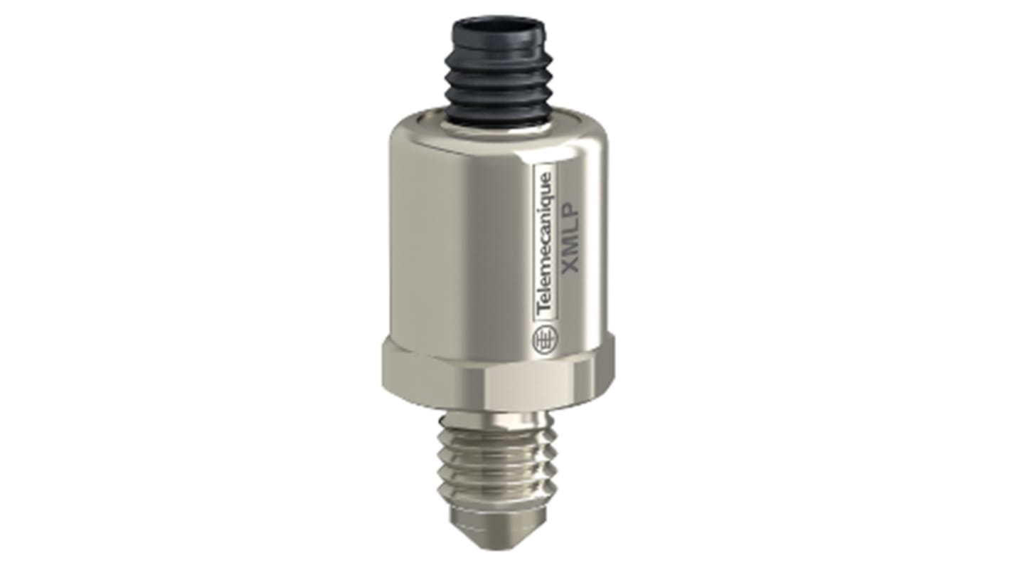 Pressostato Telemecanique Sensors XMLP025BD270, max 25 bar, uscita 4-20 mA, IP65/IP67/IP69K, acciaio inox, -30/+85 °C.
