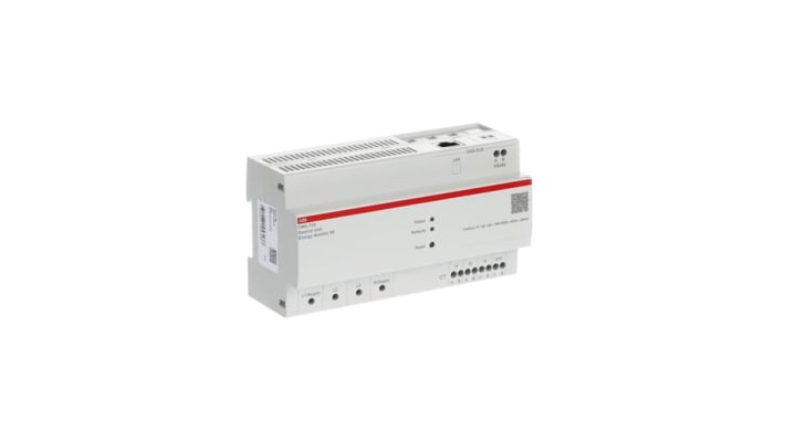 Contatore di energia digitale ABB 2CCA880700R0001 CMS-700, montaggio su guida DIN, precisione ±1%, intervallo 80-277V.