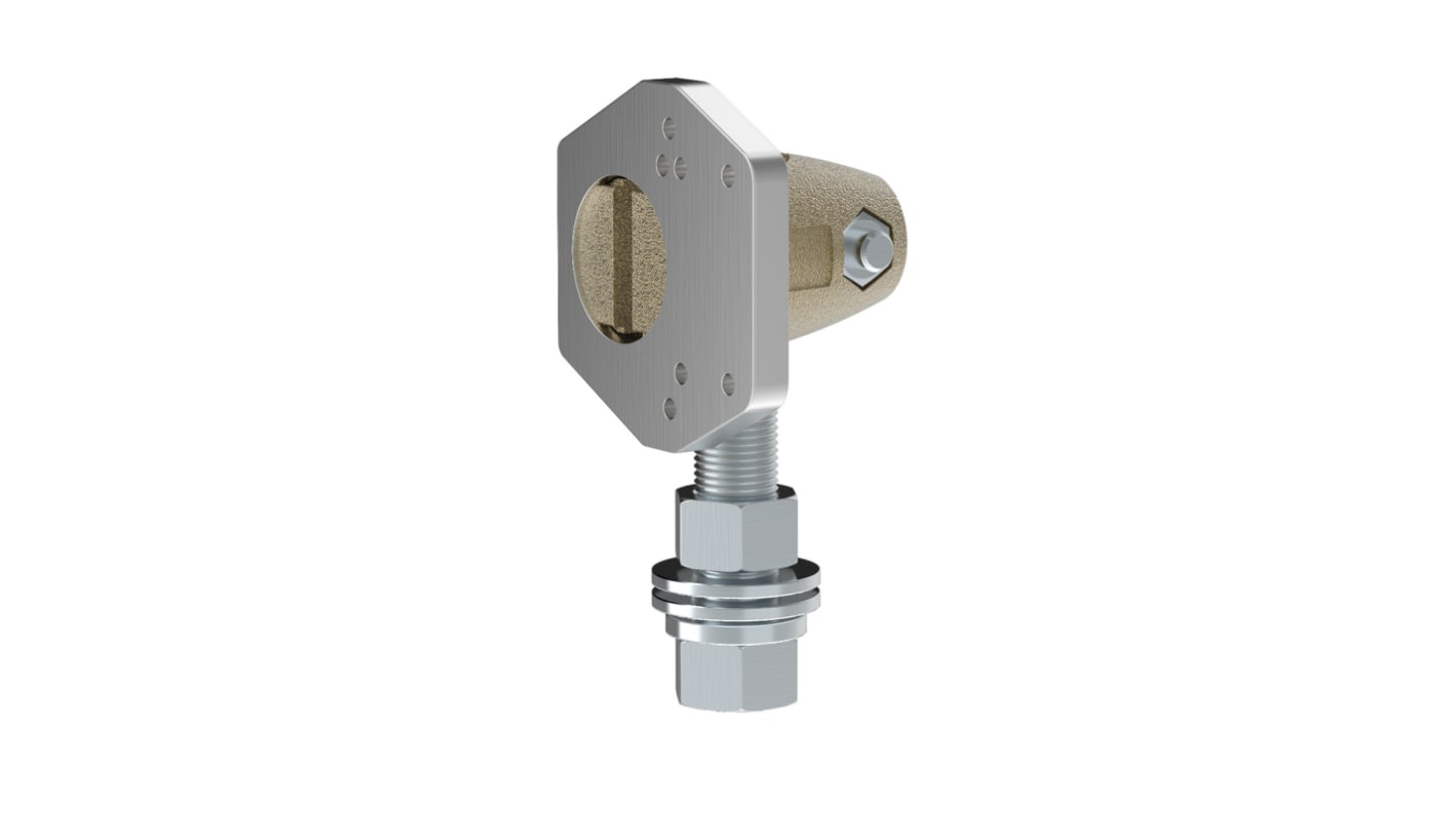 Kit di staffe Banner SMBQ4XFA per sensori fotoelettrici, compatibile con Q4X, QS18, QS30, installazione semplice, indicatori LED a 360°.