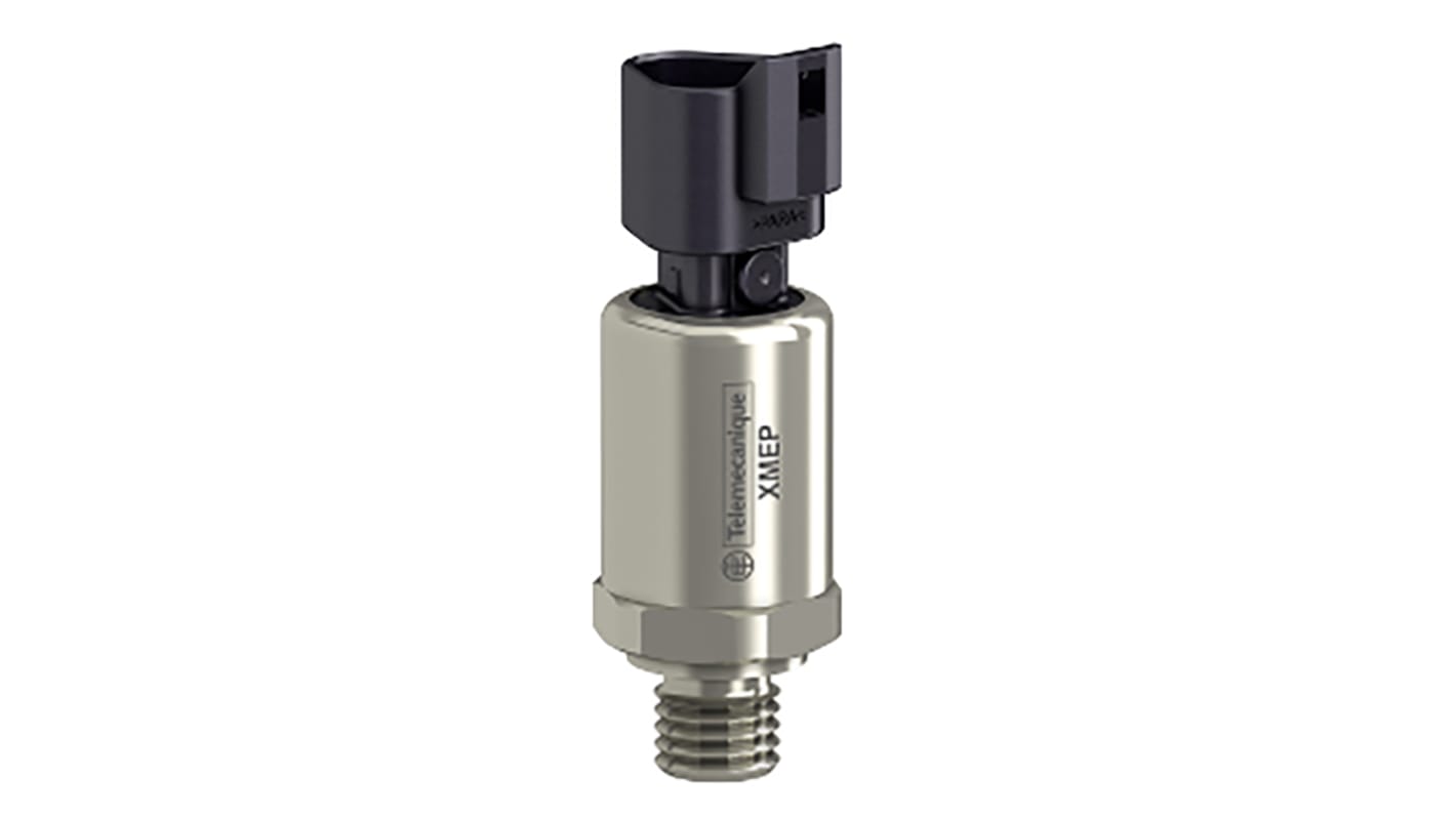 Sensore di pressione Telemecanique Sensors XMEP250BT11F, 250 bar, uscita analogica 0,5-4,5 V, custodia in acciaio inox.
