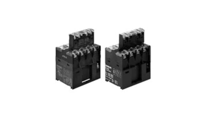 Zoccolo per relè Omron G73Z-02Z-R, montaggio a telaio, compatibile con G7Z, tensione 110 V dc, 440 V ca, corrente 1 A ac.