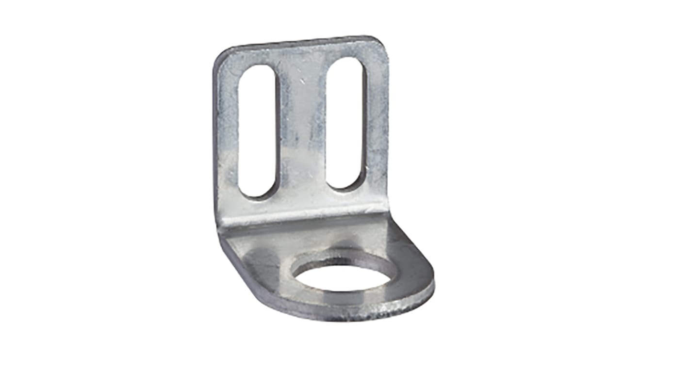 Staffa di montaggio cilindrica M30 Telemecanique Sensors XSZBS30 in acciaio INOX, per sensori Ø 30 mm, progettata per ambienti industriali.