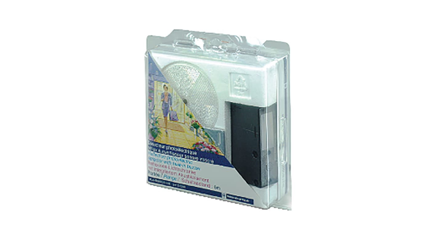 Sensore fotoelettrico compatto Telemecanique Sensors XUJB06031H60, rilevamento fino a 6 m, alimentazione 24-240 V, grado di protezione IP40.