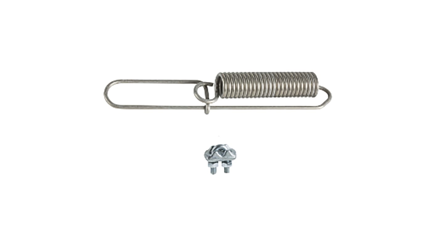 Interruttore a fune Telemecanique Sensors XY2CZ9330, diametro 3,2 mm, lunghezza 30,5 m, kit di montaggio incluso.