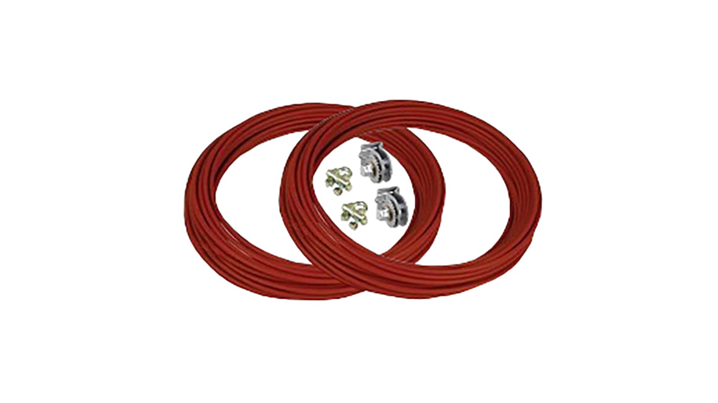 Interruttore a filo Telemecanique Sensors XY2CZ96140 per arresto di emergenza, peso 8,08 kg, adatto per applicazioni di sicurezza.