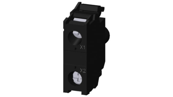 Modulo LED Siemens 3SU1401-1BC20-1AA0, 110V c.a. a vite, per comandi elettrici e sistemi elettronici