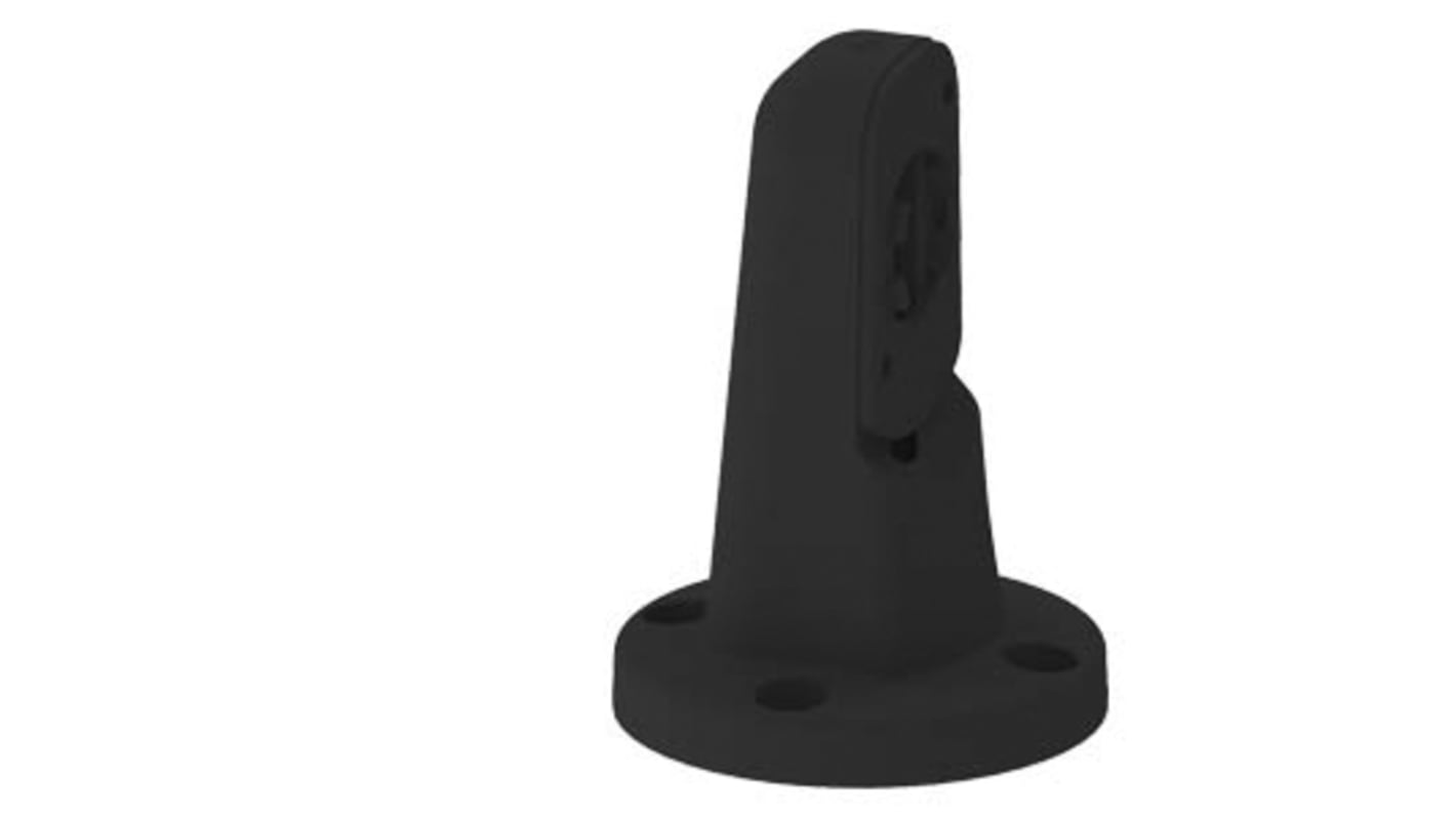 Staffa di montaggio a parete Siemens 8WD4308-0CA, serie Sirius, Ø70mm h106mm. Ideale per colonne di segnalazione, resistente da -20°C a +60°C.