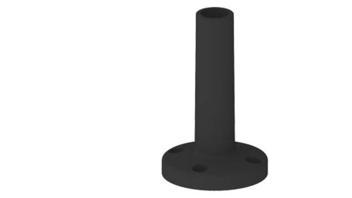 Base di montaggio tubo Siemens 8WD4308-0DA, lunghezza 100 mm, diametro 70 mm, colore nero, compatibile con la serie Sirius.