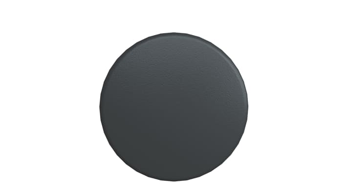 Testa pulsante non illuminata 60 mm Schneider Electric ZB4BR216 - Resistente IP69K per ambienti industriali, ritorno a molla, durata meccanica 5M cicli.