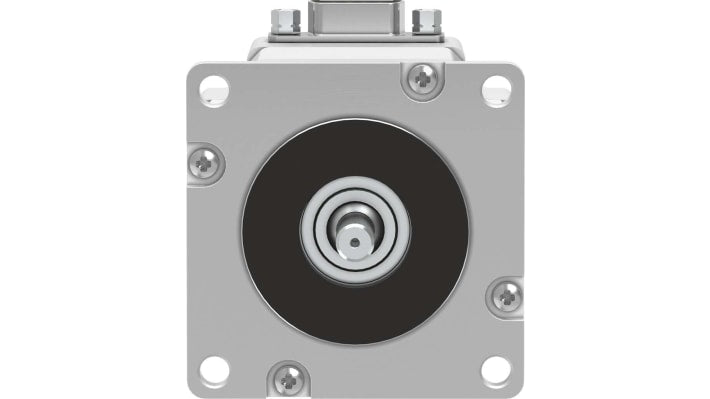 Motore passo-passo ibrido Festo EMMS-ST-57-S-S-G2, coppia di tenuta 0.8 Nm, dimensioni 20.6 mm x 73.5 mm, grado di protezione IP54.