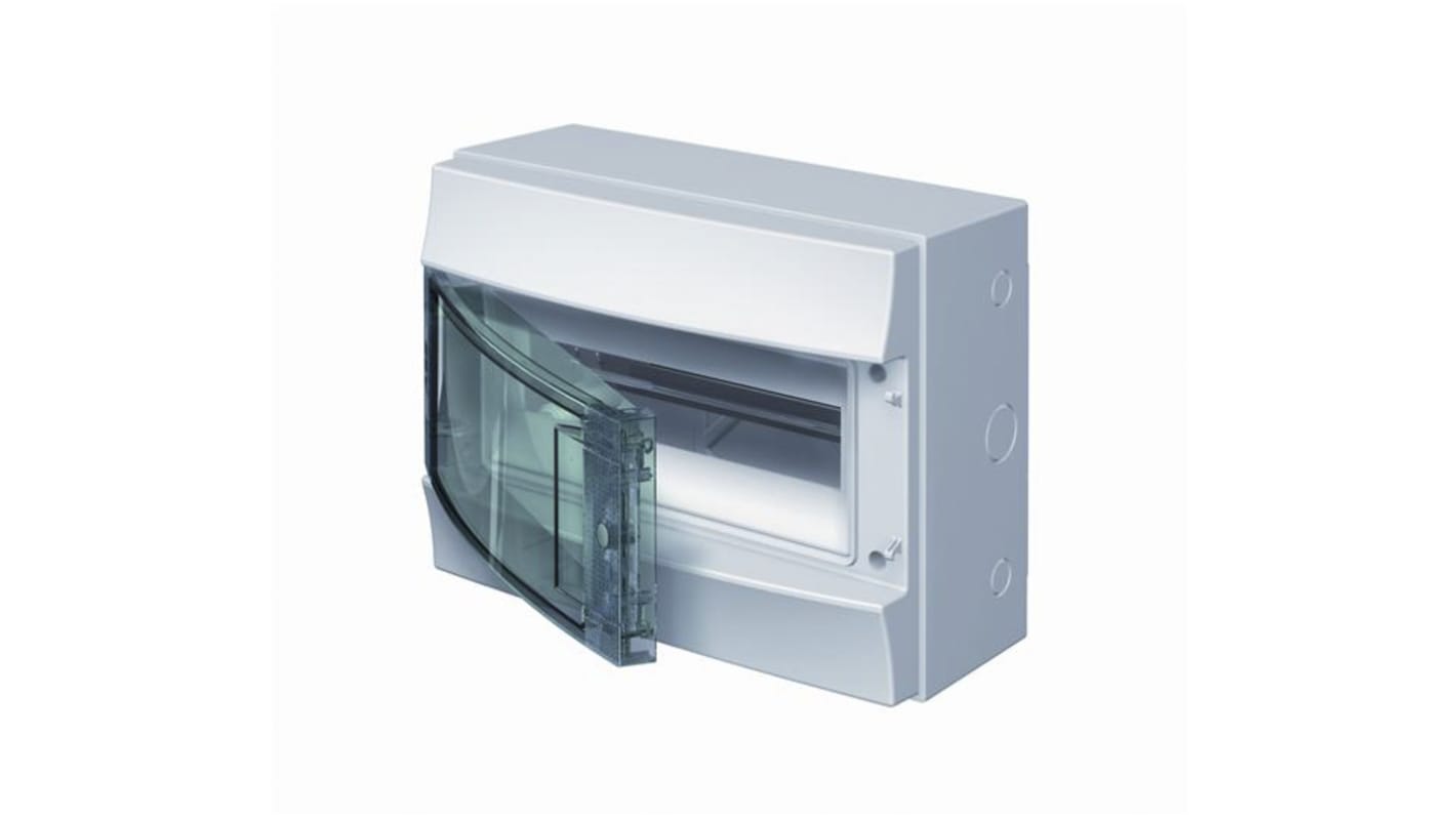 ABB 1SLM006500A2212, unità di consumo 63 A, contenitore IP65, 12 uscite, dimensioni 320 x 155 x 250 mm.