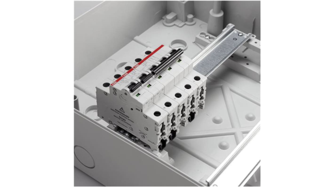 ABB 151223, unità per utenze civili IP65, 12 vie, custodia in plastica, dimensioni 320 x 155 x 435 mm.